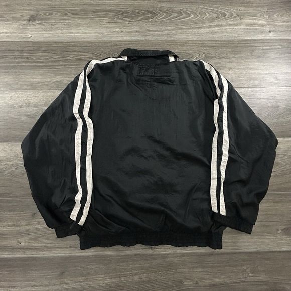 Vintage USA America Jacket Adult Medium Striped Classic 90s - Picture 2 of 5